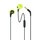 JBL Endurance RUN, In-Ear-Sport-Kopfhörer mit Kabel, grün &gt;