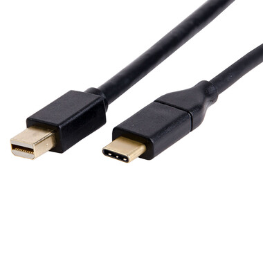 LMP USB-C zu Mini-DisplayPort Kabel 1.8m, schwarz