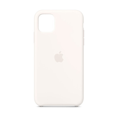 Apple iPhone 11 Silikon Case, weiß