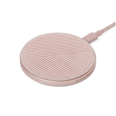 Native Union Wireless Charging Drop, rose&gt;