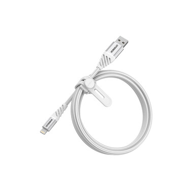 Otterbox USB-A auf Lightning Premium Kabel 1m, weiß
