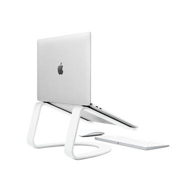 Twelve South Curve Aluminum Ständer für MacBooks und Notebooks, weiß