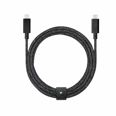 Native Union Belt Pro USB-C Kabel 2.4m mit LED-Anzeige, 100W, cosmos/schwarz&gt;
