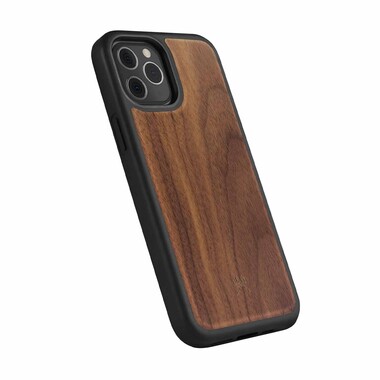 Woodcessories Bumper Case für iPhone 12/12 Pro, walnut&gt;