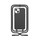 Woodcessories Change Case für iPhone 13, schwarz&gt;