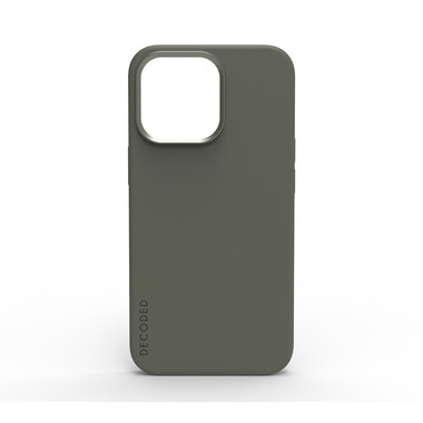 Decoded MagSafe Silikon Backcover für iPhone 13 Pro, olivgrün &gt;