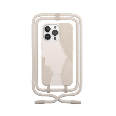 Woodcessories Change Case Batik für iPhone 13 Pro, creme weiß&gt;