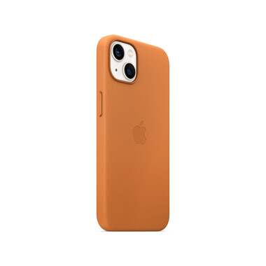 Apple iPhone 13 Leder Case mit MagSafe, goldbraun