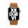 Apple Watch 41mm Lederarmband mit Endstück, goldbraun, S/M