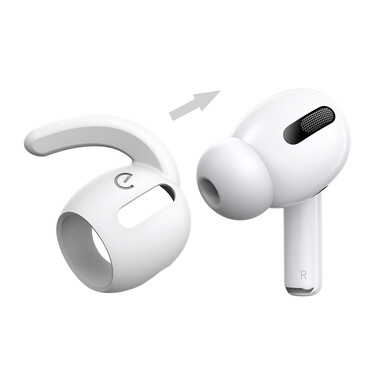 KeyBudZ EarBuddyz für Apple AirPods Pro, weiß
