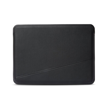 Decoded Leder Frame Sleeve für MacBook 16&quot; (2019-2023), schwarz