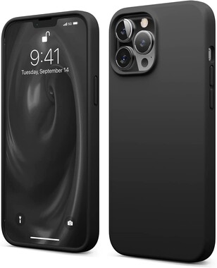 ELAGO Silicon Case iPhone 13 Pro Max - Black