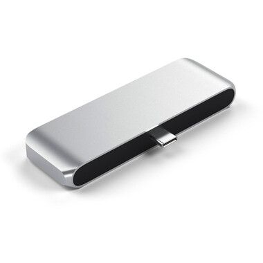 Satechi Aluminium Type-C Mobile Pro Hub, silber &gt;