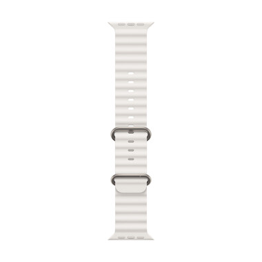 Apple Watch Ultra 49mm, Oceanarmband, weiß