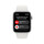 Apple Watch SE GPS, Aluminium silber, 44 mm mit Sportarmband, weiß