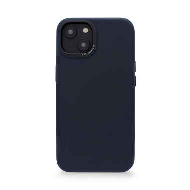 Decoded MagSafe Leder Backcover für iPhone 14 Plus, blau