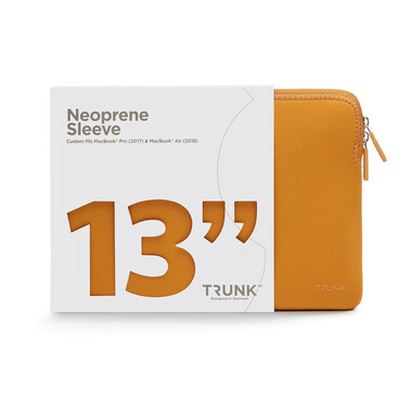Trunk Neopren Sleeve fürMacBook Air/MacBook Pro 13&quot;, curry-gelb&gt;