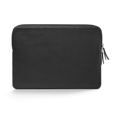Trunk Leder Sleeve für MacBook Pro 16&quot; (2021), schwarz&gt;