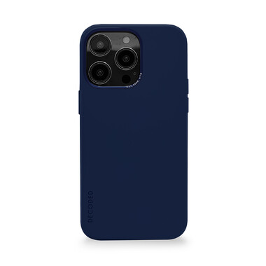 Decoded MagSafe Silikon Backcover für iPhone 14 Pro, blau