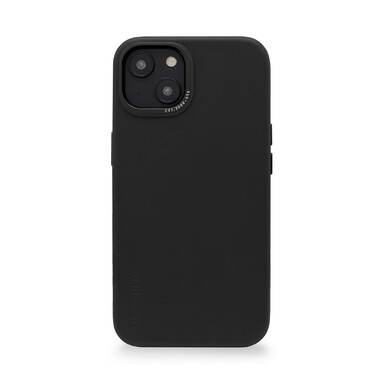 Decoded MagSafe Leder Backcover für iPhone 14, schwarz