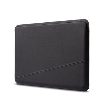 Decoded Leder Frame Sleeve für MacBook 13&quot;, schwarz