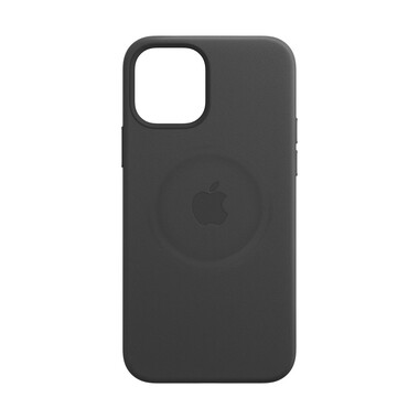 Apple iPhone 12 mini Leder Case mit MagSafe, schwarz&gt;