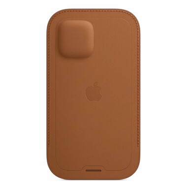Apple iPhone 12/ 12 Pro Lederhülle mit MagSafe, sattelbraun