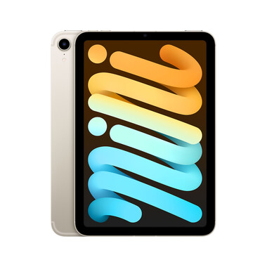 iPad mini Wi-Fi + Cellular, 64GB mit Retina Display, polarstern, (6.Gen.)