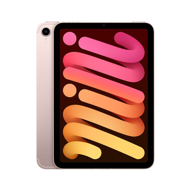 iPad mini Wi-Fi + Cellular, 64GB mit Retina Display, rose, (6.Gen.)