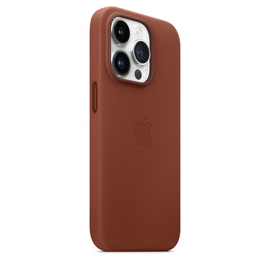Apple iPhone 14 Pro Leder Case mit MagSafe, umber&gt;