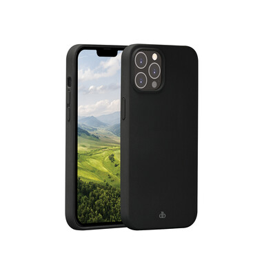 dbramante Monaco Silikon Case mit MagSafe für iPhone 14 Pro Max, schwarz&gt;