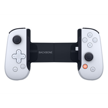 Backbone One Mobiler Gaming Controller, Playstation Edition mit Lightning, weiß