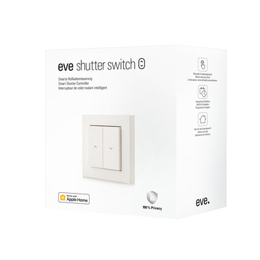 Eve Shutter Switch, smarte Rollladensteuerung mit Thread-Unterstützung