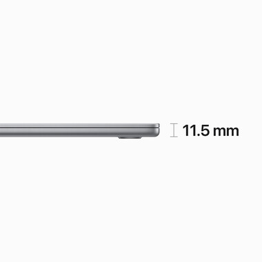 MacBook Air 15&quot; M2 Chip 8-Core CPU und 10-Core GPU, 8GB, 512GB SSD, space grau&gt;