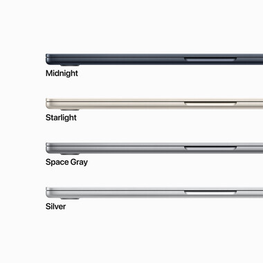 MacBook Air 15&quot; M2 Chip 8-Core CPU und 10-Core GPU, 8GB, 512GB SSD, polarstern