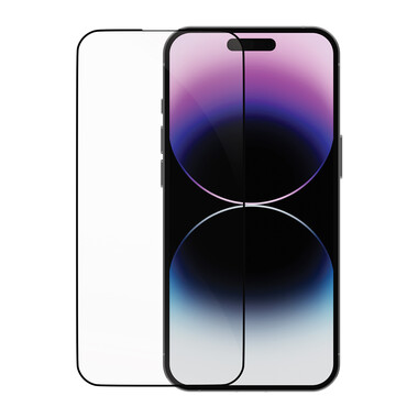 dbramante eco-shield Displayschutz für iPhone 14 Pro, schwarz