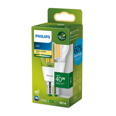 Philips LED CLA 40W P45 E14 2700K CL UE SRT4