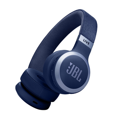 JBL Live 670NC, On-Ear Bluetooth Kopfhörer, blau