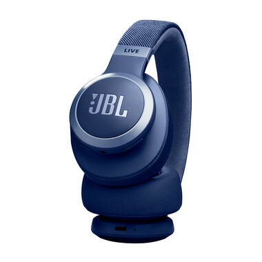 JBL Live 770NC, Over-Ear Bluetooth Kopfhörer, blau