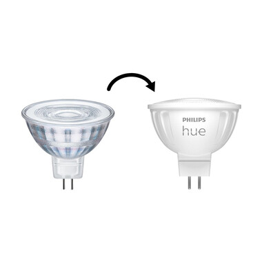 Philips Hue White &amp; Color Ambiance MR16 Einzelpack 400lm