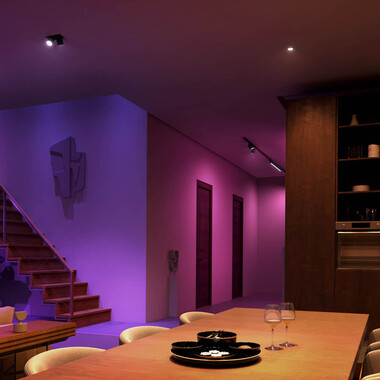 Philips Hue White &amp; Color Ambiance MR16 Doppelpack 2x400lm