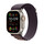 Apple Watch Ultra 2 GPS + Cellular, Titan, 49mm Alpinarmband, small, indigo