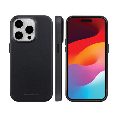 dbramante Roskilde Case mit MagSafe für iPhone 15 Pro, schwarz &gt;