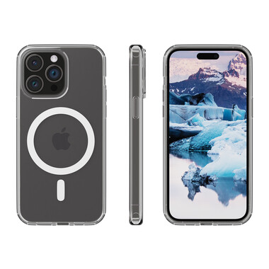 dbramante Iceland Pro Case mit MagSafe für iPhone 15 Pro, transparent&gt;