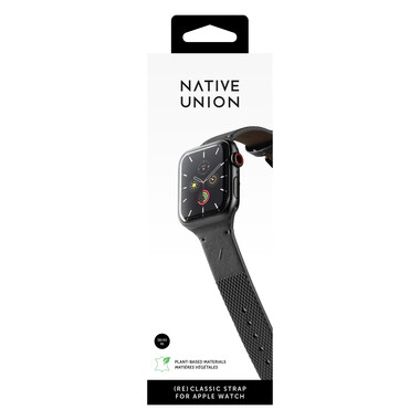 Native Union (Re)Classic Armband für Apple Watch 38/40/41 mm, schwarz