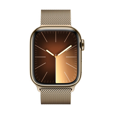 Apple Watch 41mm Milanaise Armband, gold