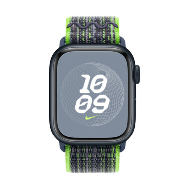 Apple Watch 41mm Nike Sport Loop, bright green/blau