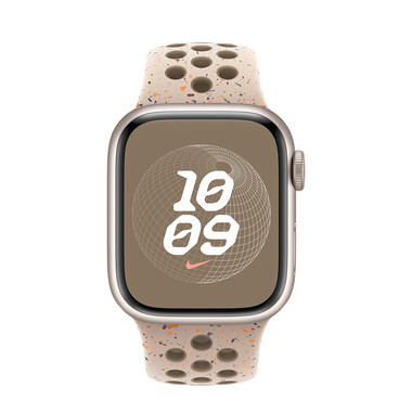 Apple Watch 41mm Nike Sportarmband, Desert Stone, S/M