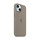 Apple iPhone 15 Silikon Case mit MagSafe, tonbraun