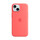 Apple iPhone 15 Silikon Case mit MagSafe, guave pink